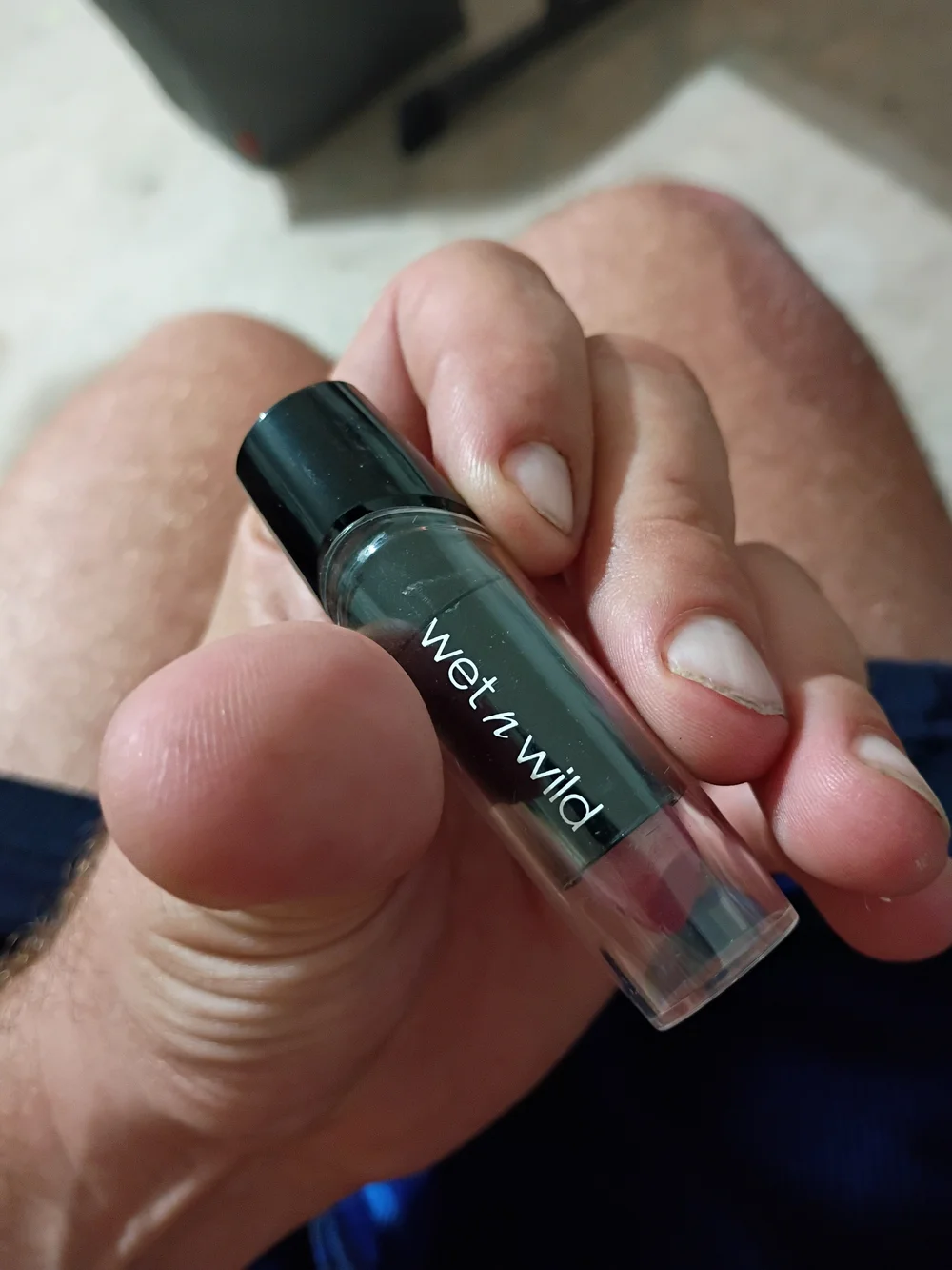wet n wild 530D Dark Pink Frost lipstick - dark pink